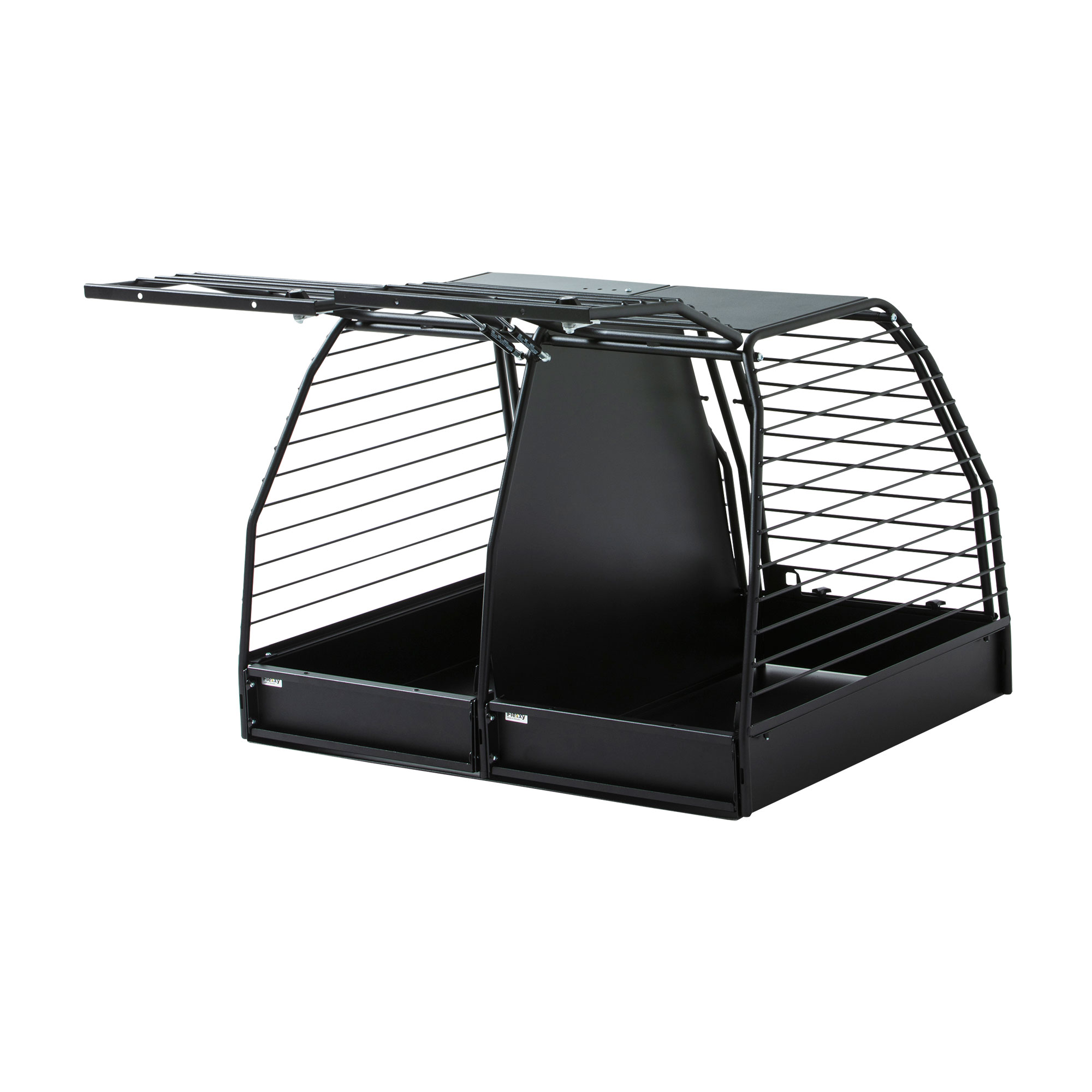 Hundbur Flexxy Dubbel Medium