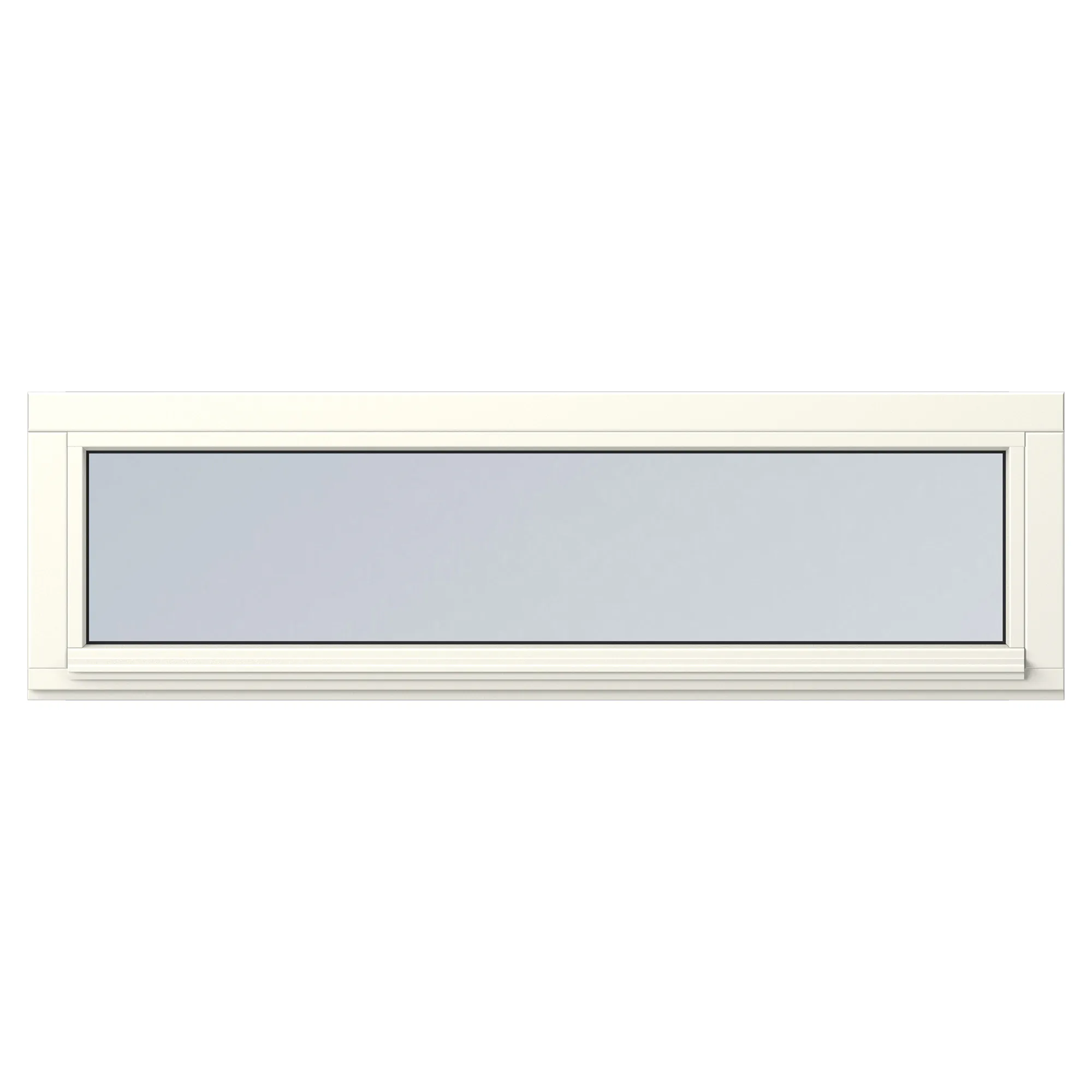 Överljus 460 15x2 NCS S-0502-Y BxH: 150x20, Vit NCS 0502-Y