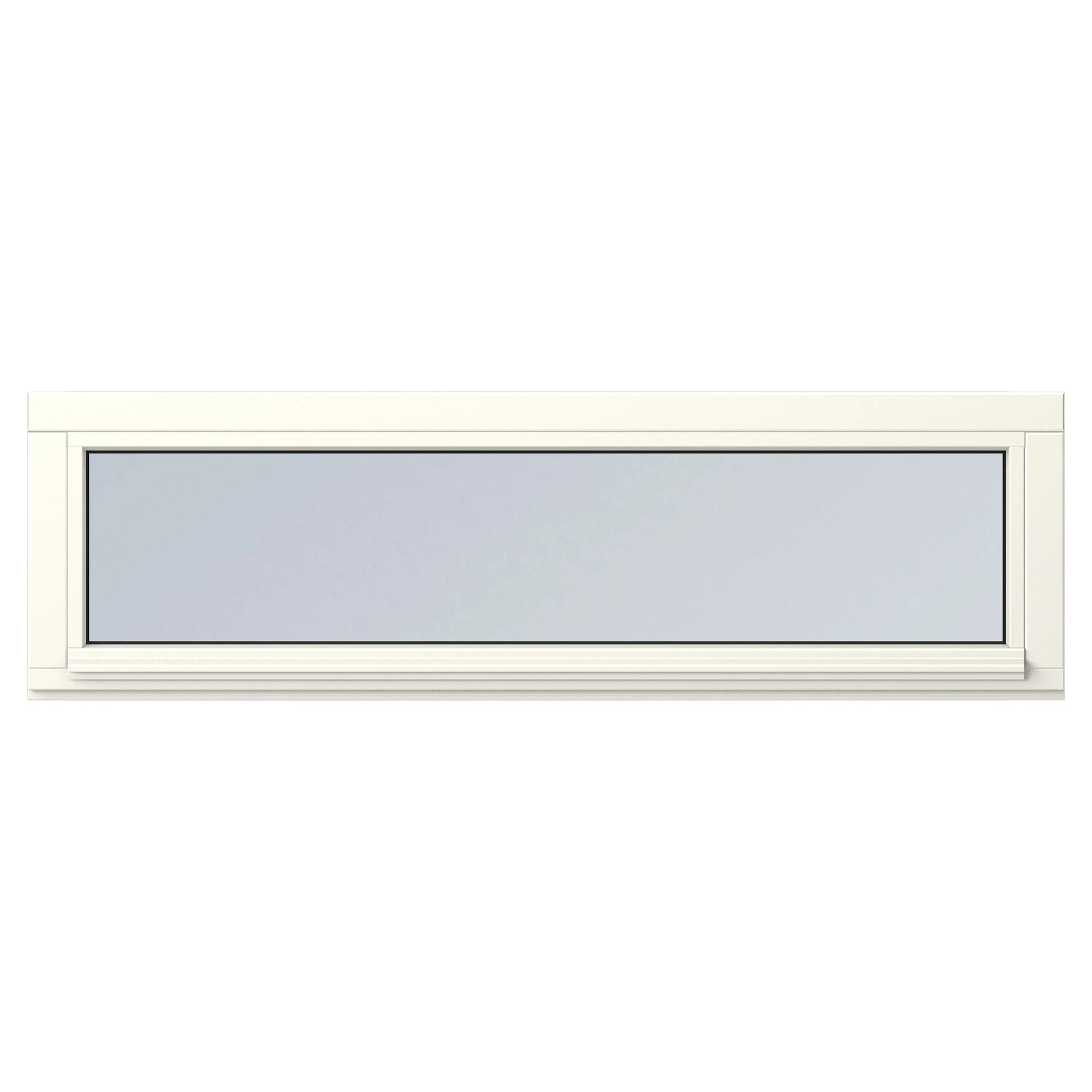 Överljus 460 15x2 NCS S-0502-Y BxH: 150x20, Vit NCS 0502-Y