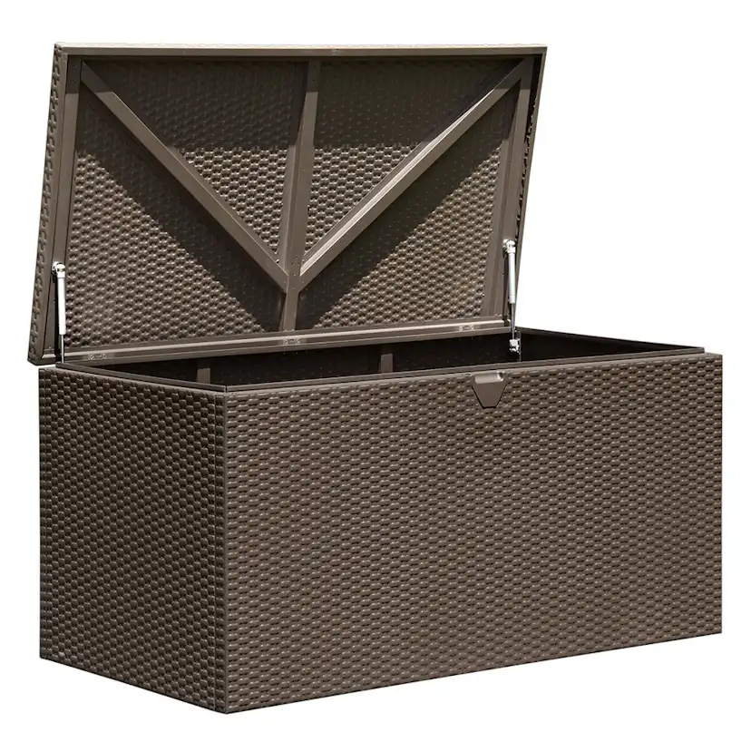 Dynbox gop DeckBox 500 Espresso Stål