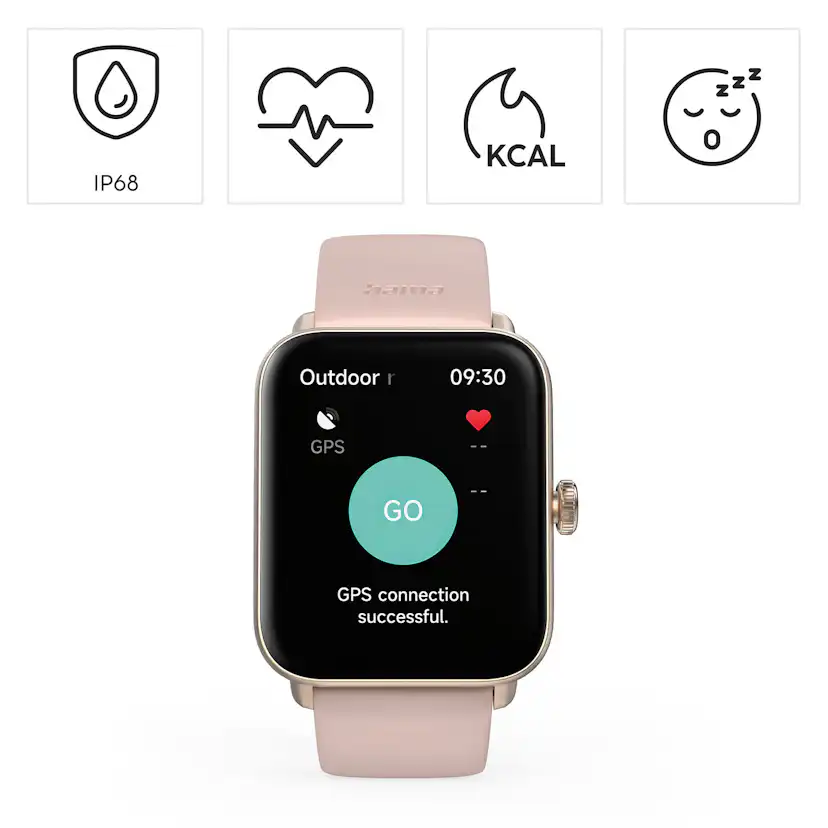 Smart Watch Hama 6010 Svart