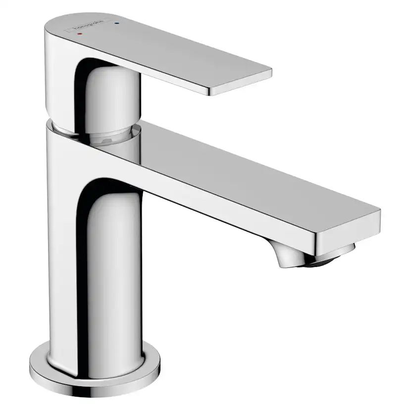 Tvättställsblandare Hansgrohe Rebris E 1-grepps 80 utan Bottenventil