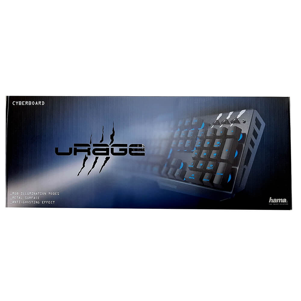 Tangentbord Urage Gaming Cyberboard Metal