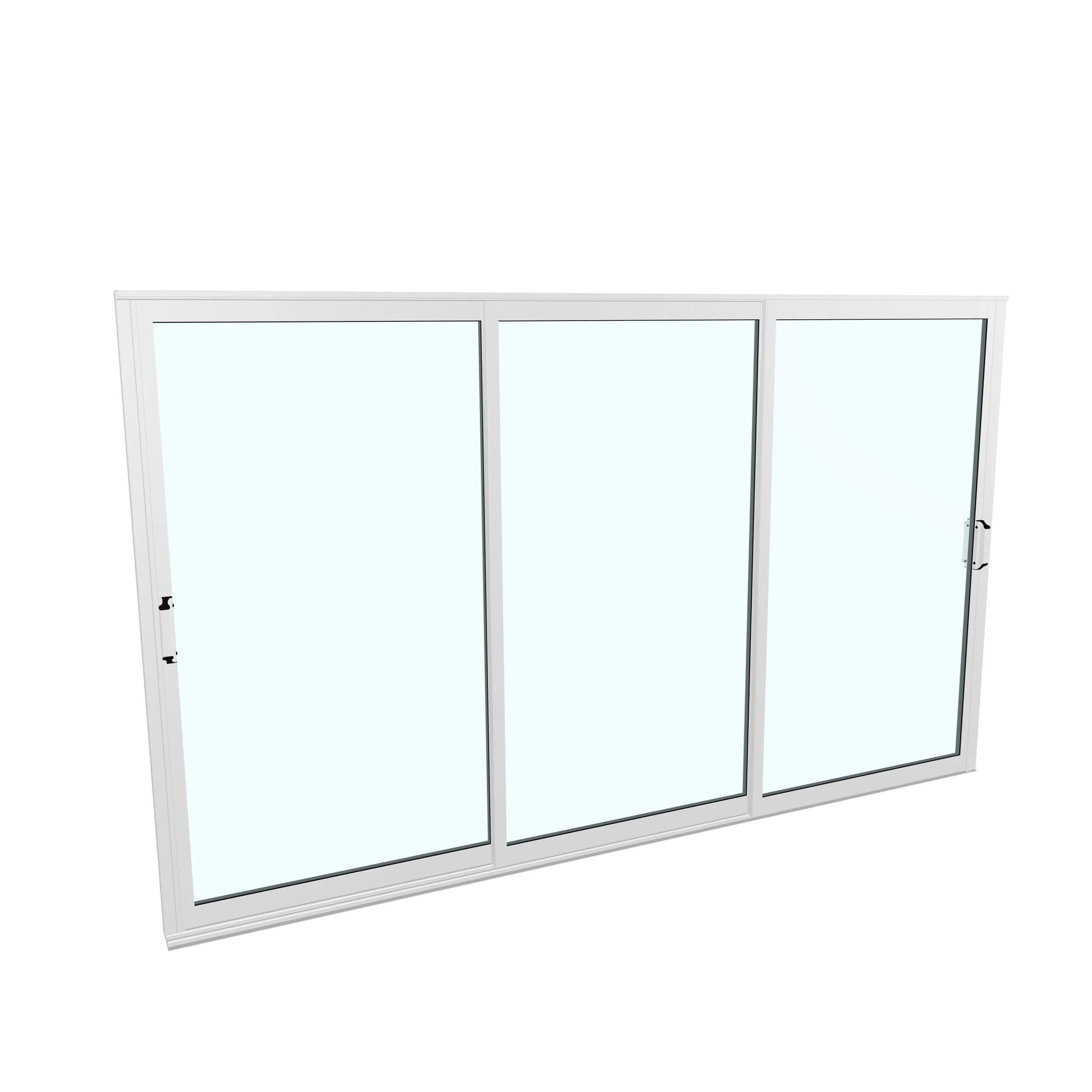 Landskap Skjutdörrsparti Robust B3300mm x H2000 - Vit Vår oc B3300 x H2000 mm - Vit