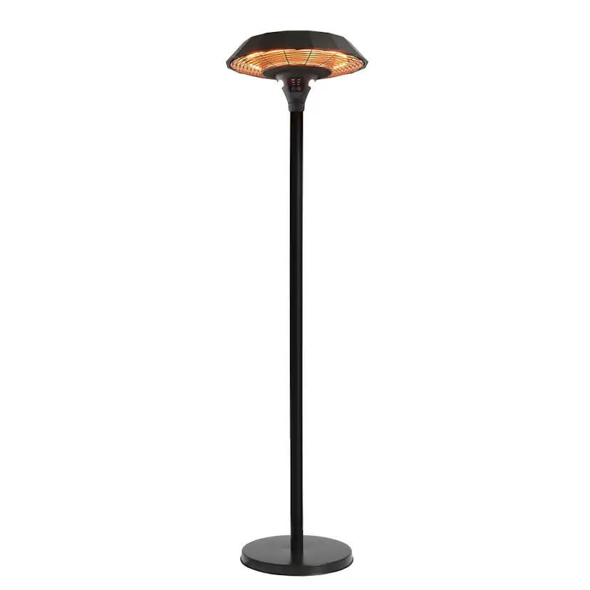 Terrassvärmare Hortus Golvmodell UFO 800/1300/2100 W Fjärrkontroll HA