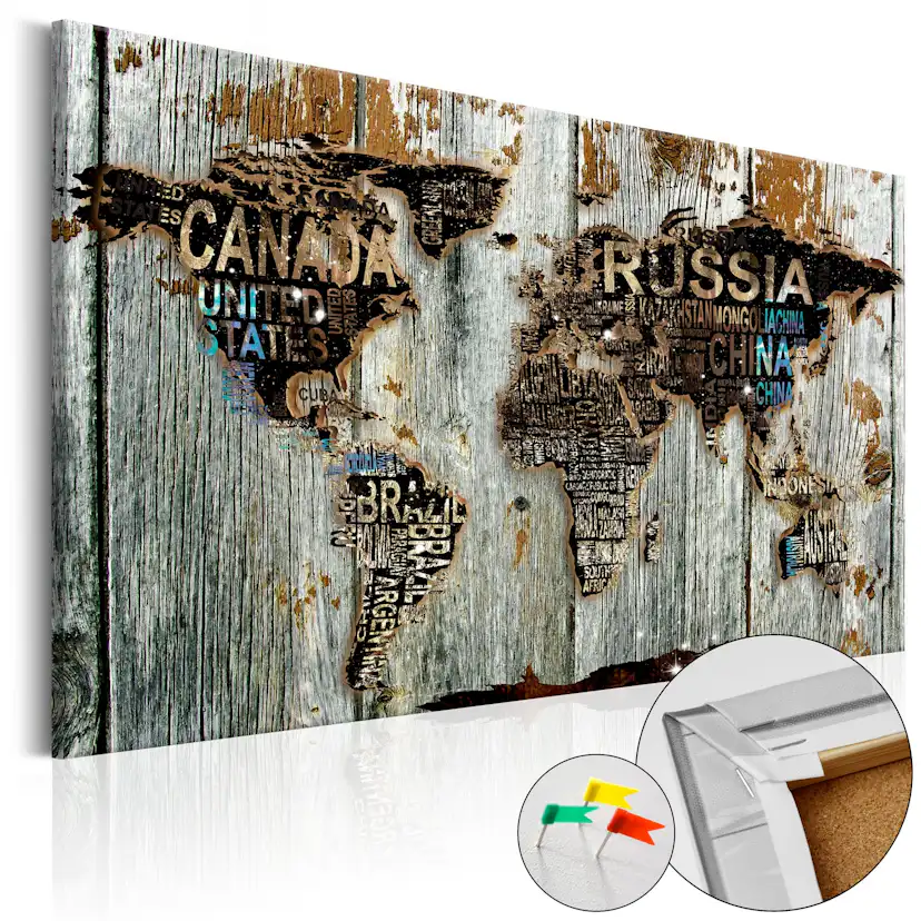 Anslagstavla Arkiio Wooden Border