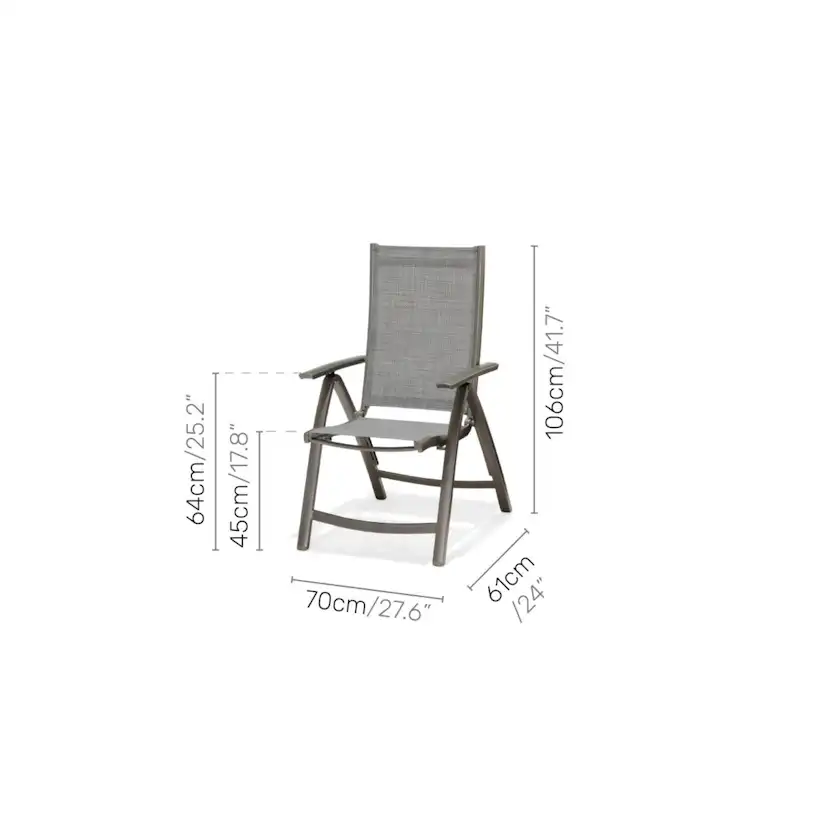 Caféset LifestyleGarden Solana bistrobord + 2 positionsstolar