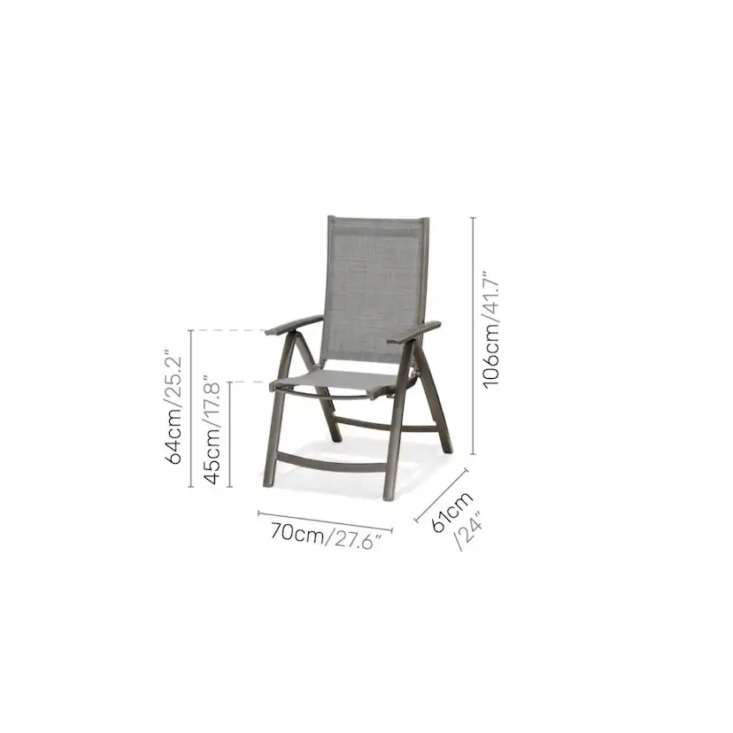 Caféset LifestyleGarden Solana bistrobord + 2 positionsstolar