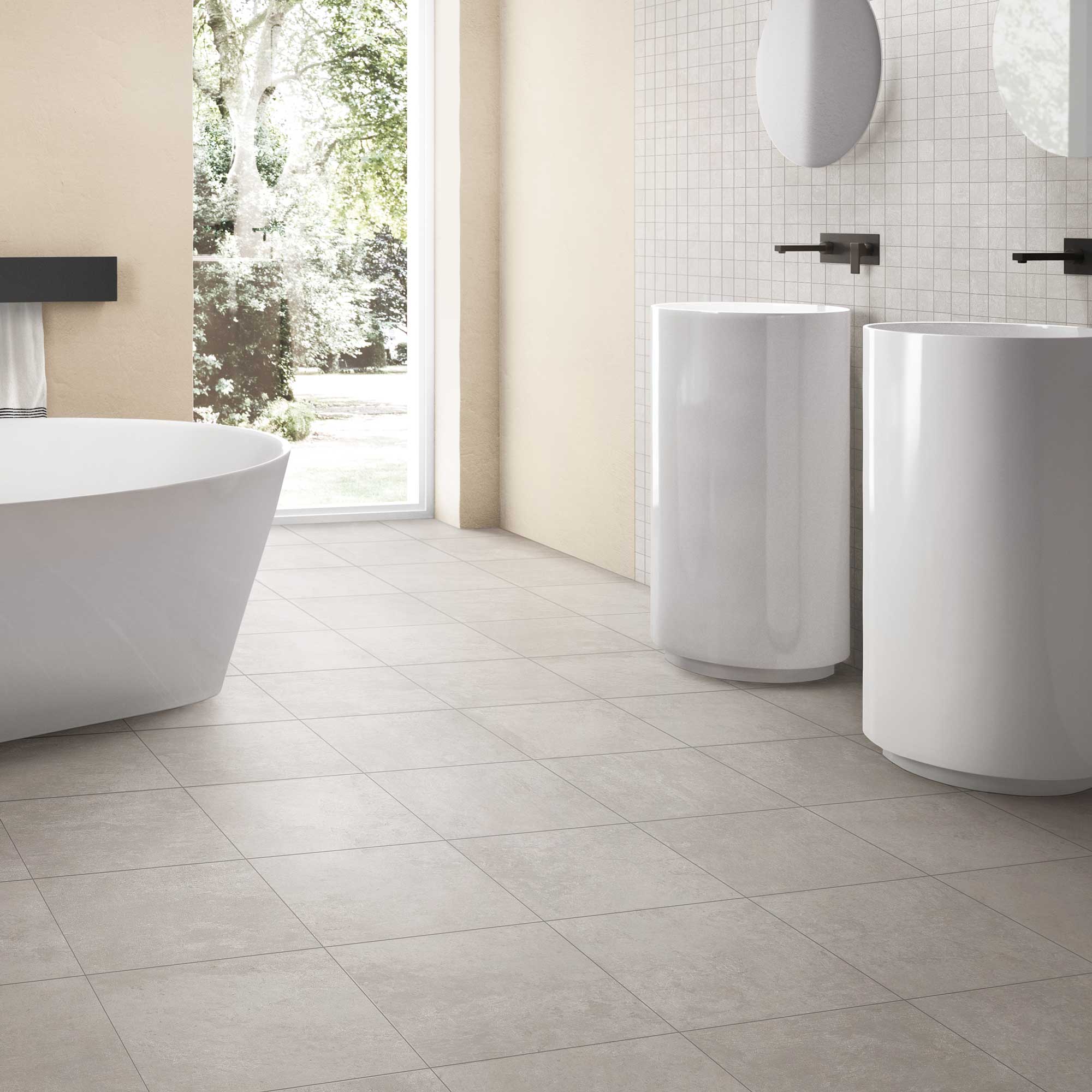 Klinker Ceramiche Keope Ikon Silver Grå 30x30 cm Matt