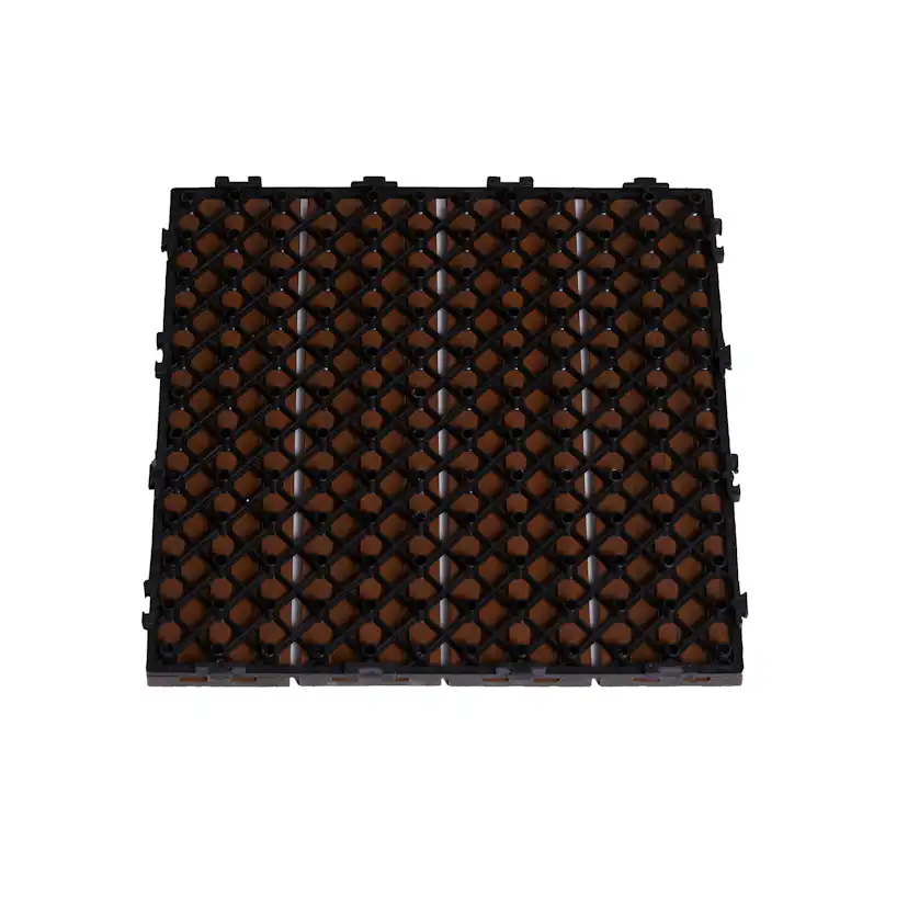 Terrassplatta Hortus Komposit 30X30 cm Teak 4-Pack