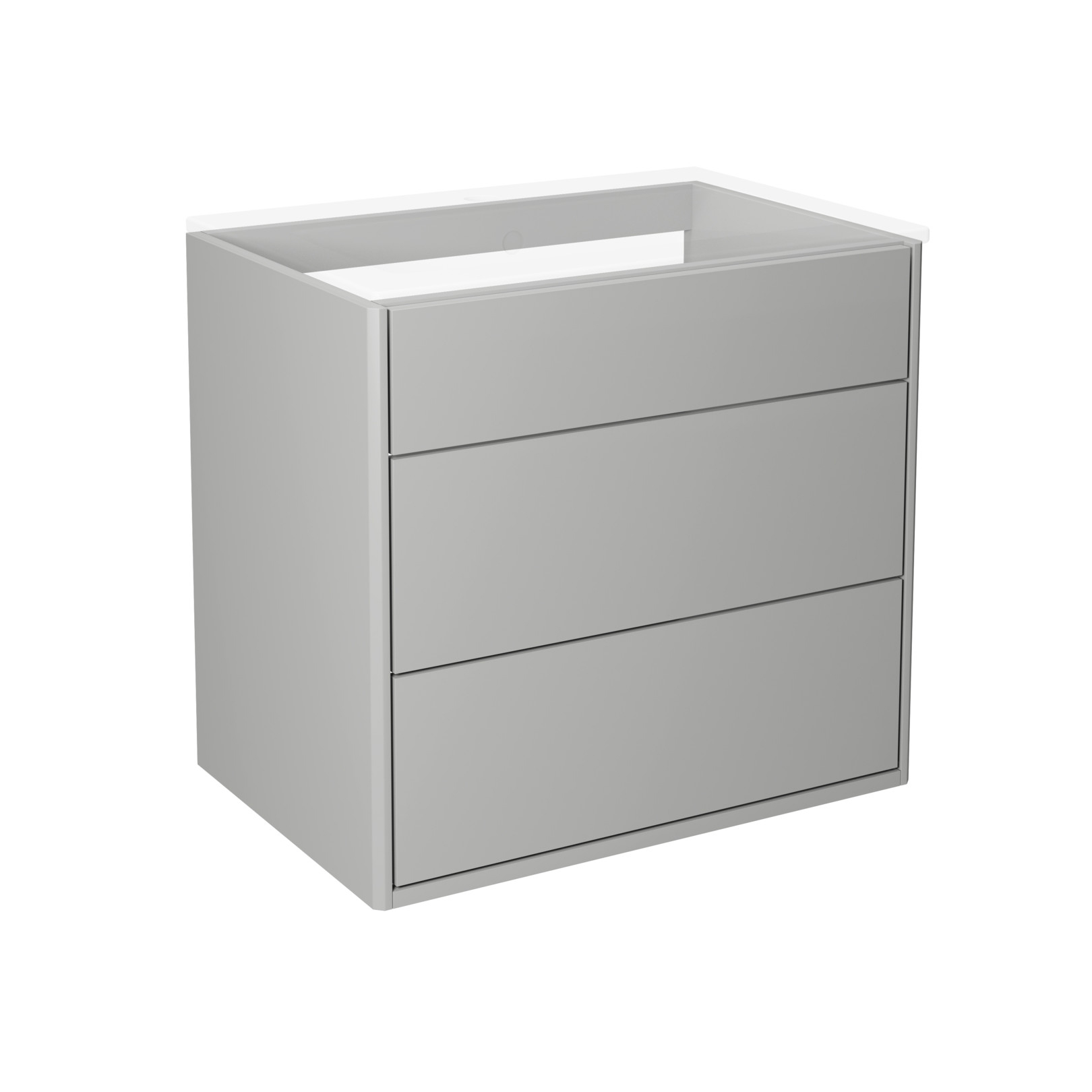 Tvättställsskåp Gustavsberg Graphic Elegans 60 cm - Fukttrög MDF för Badrum