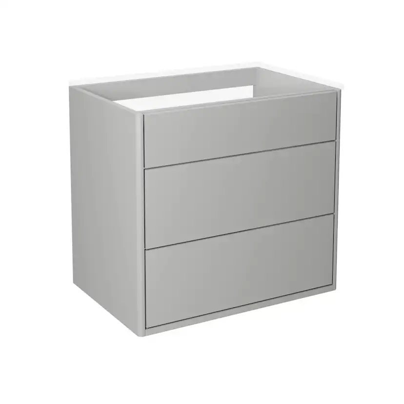 Tvättställsskåp Gustavsberg Graphic Elegans 60 cm - Fukttrög MDF för Badrum