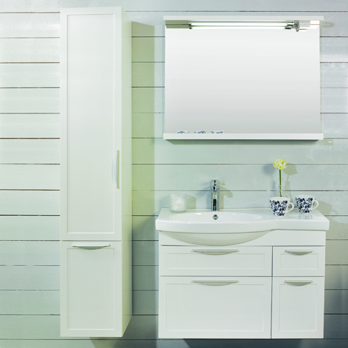 Möbelpaket Noro Ocean 900 Vit Ramlucka