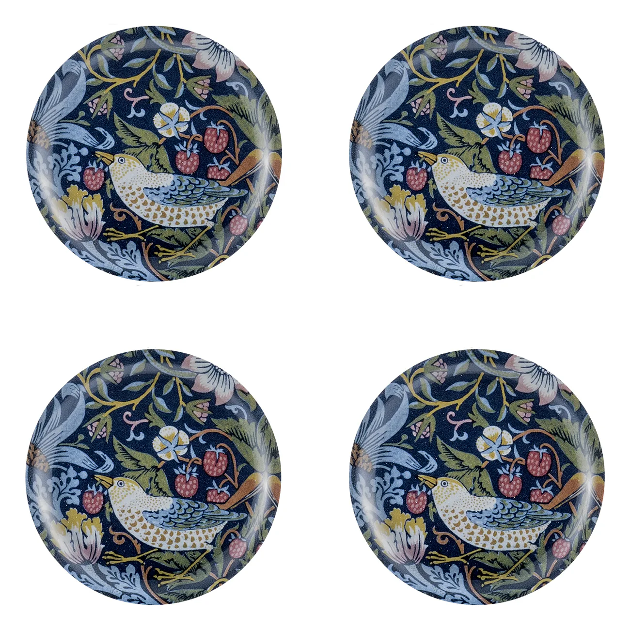 Glasunderlägg Åry Trays Strawberry Thief