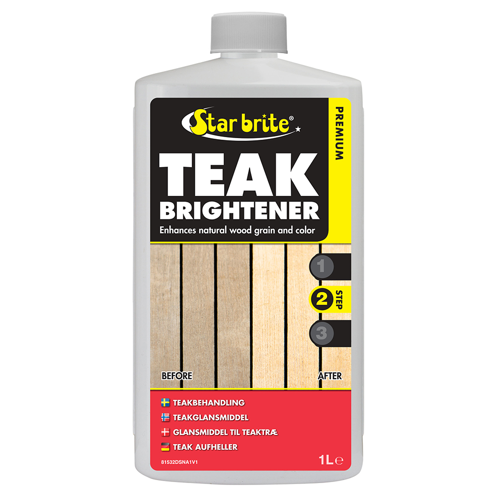 Teakbehandling Star Brite Premium Teak Brightener 1 L