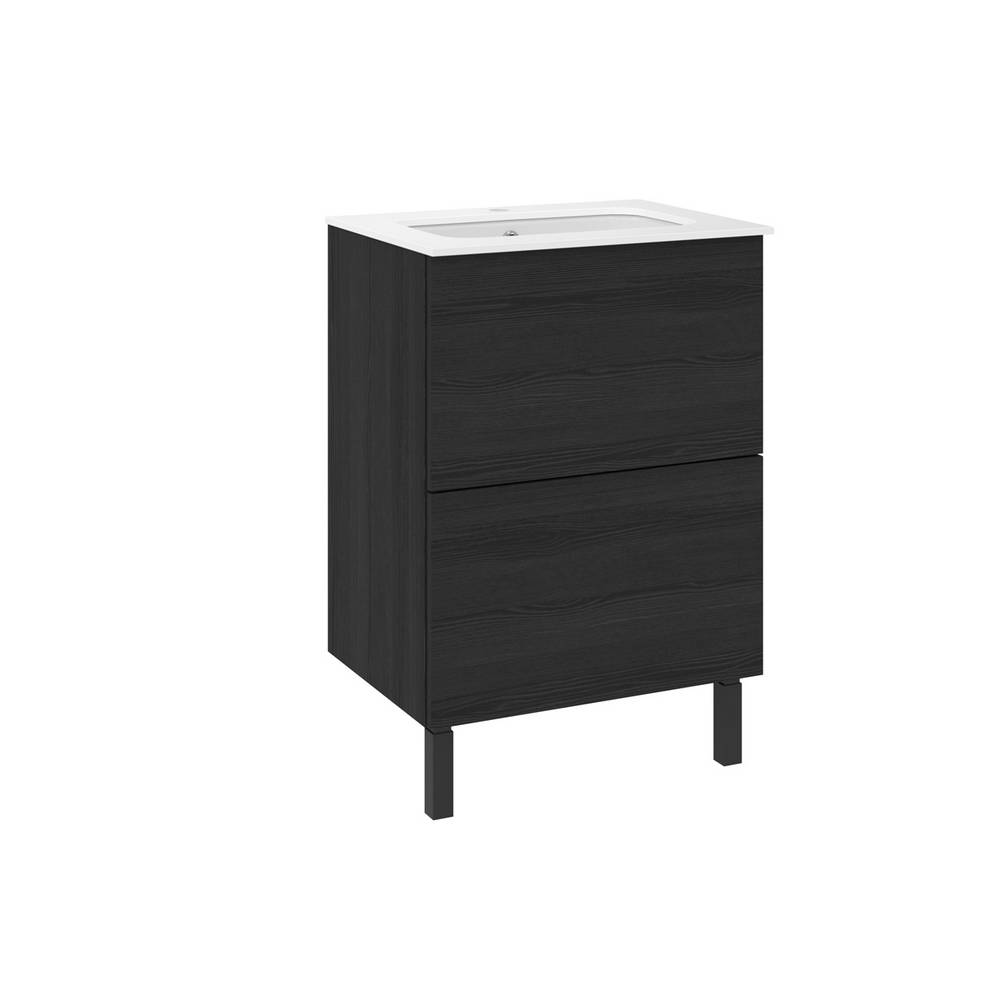 Tvättställsskåp Temal ILONA Set 1 för Tvättmaskin