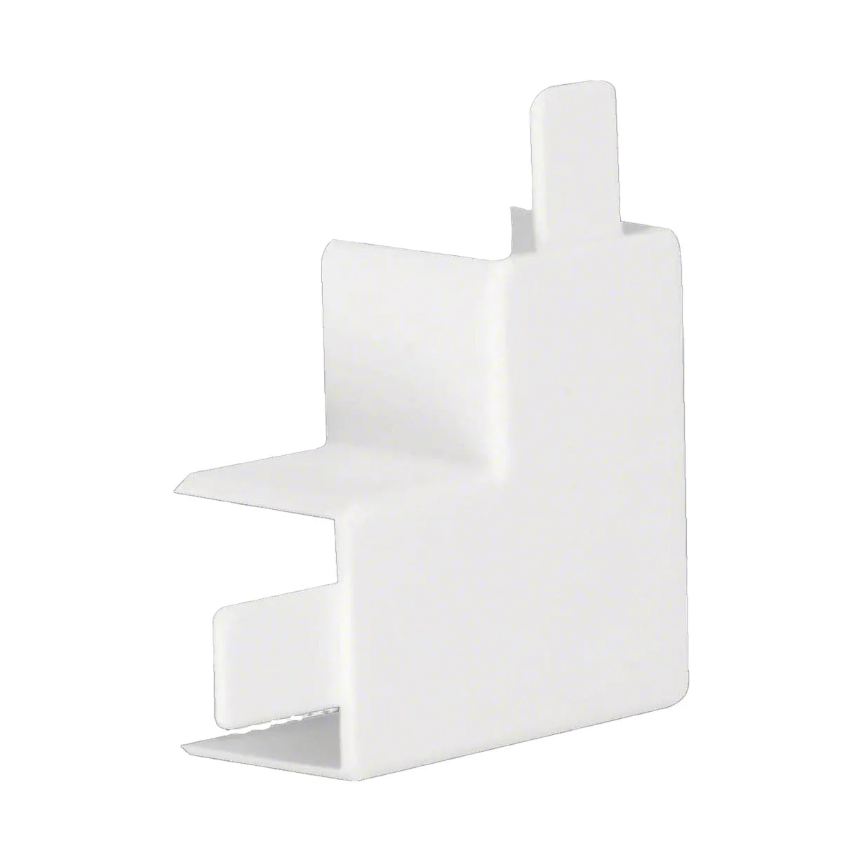 L-Vinkel till Matarkanal Hager LF/LFH 30 x 30 mm Halogenfri Vit RAL 9016