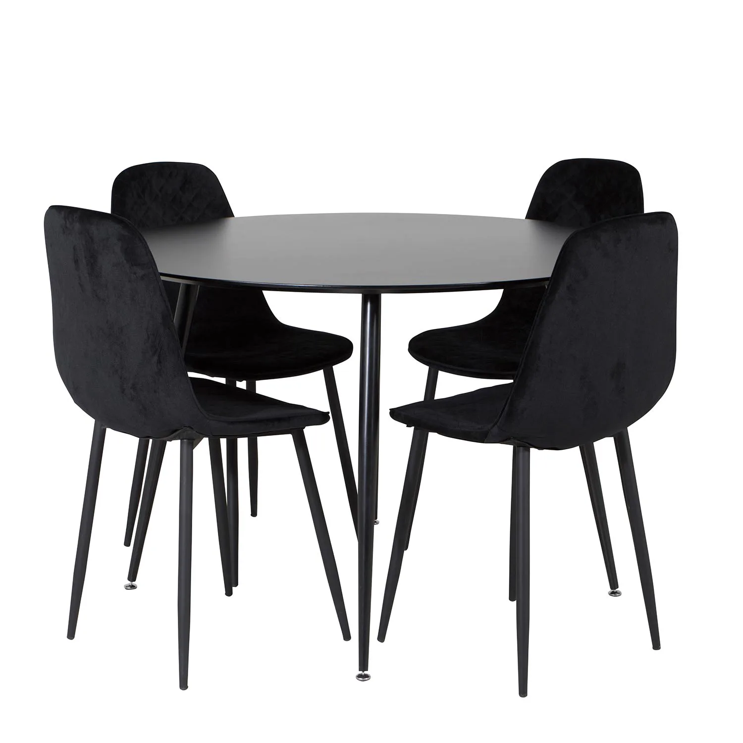 Matgrupp Venture Home Silvia med 4 Phoi Stolar Runt