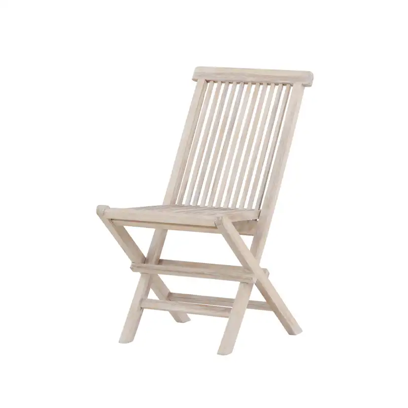 Kenya Dining Chair 2-Pack - Whitewash Vit