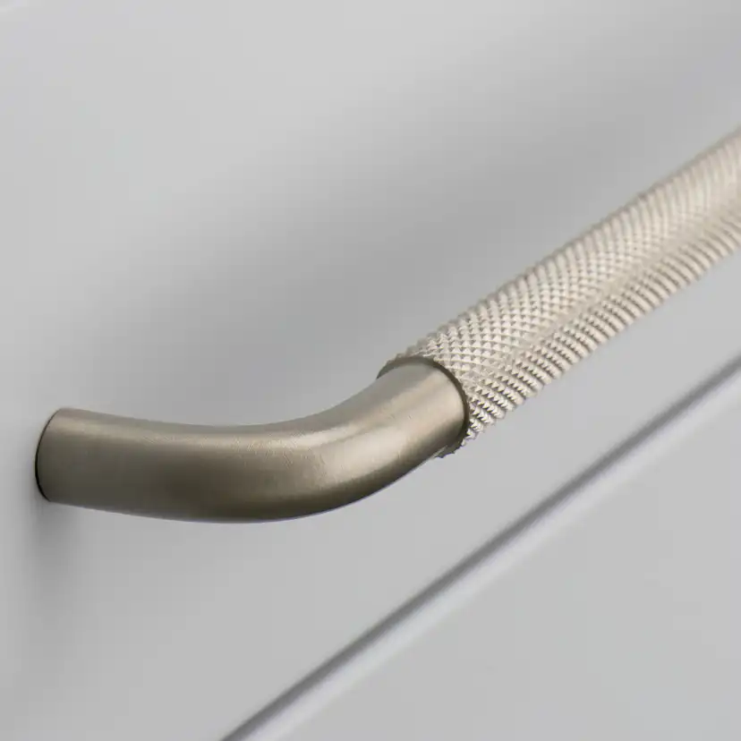 Handtag Helix-128 rf-look Rostfri look, L: 137 mm