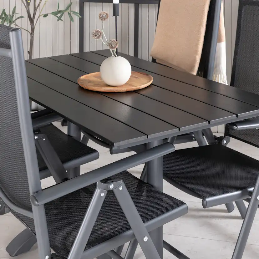 Cafégrupp Venture Home Dolly med 4 Bront Stolar