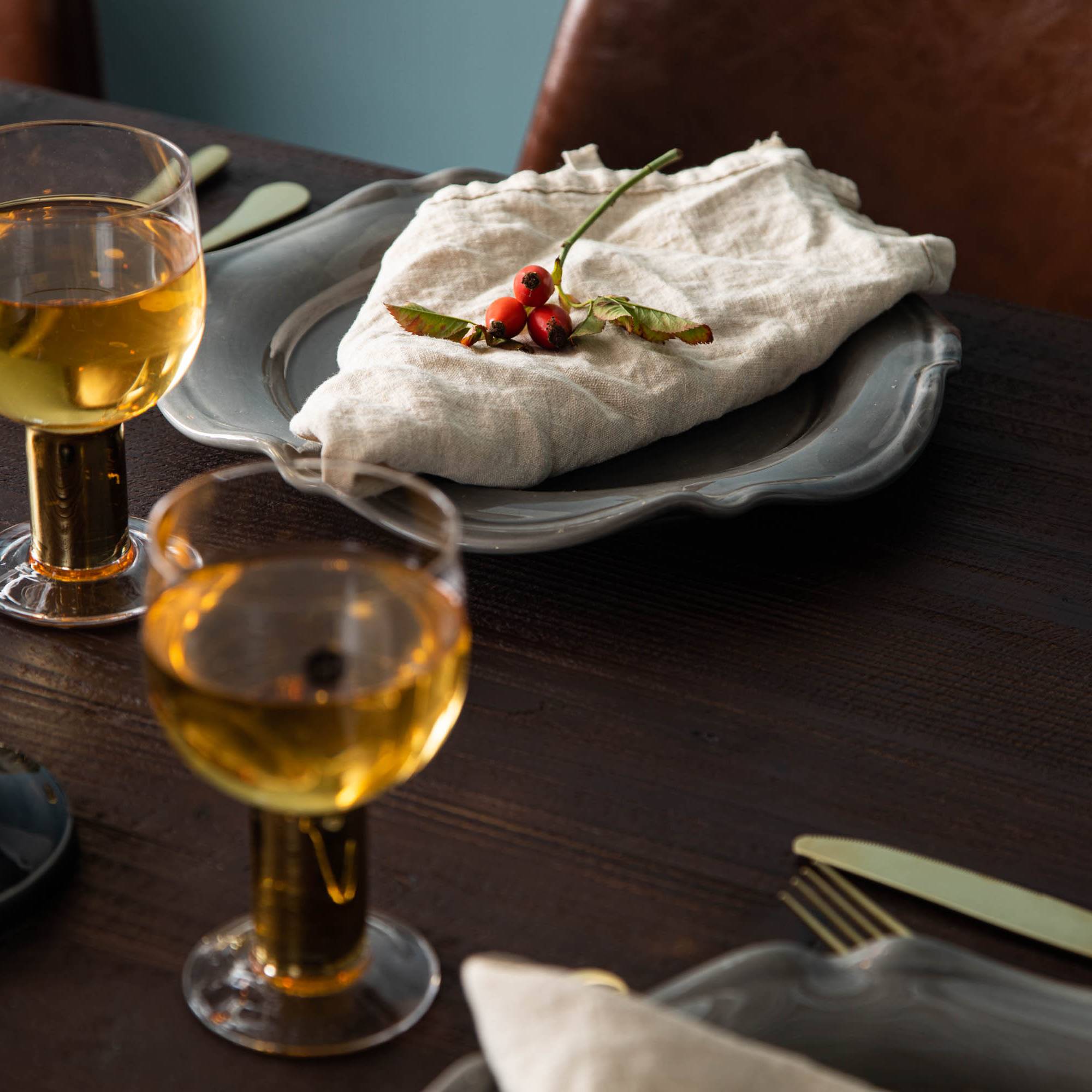 Matgrupp Basic Home Dijon Rektangulärt 200 cm med 6 Nibe Matstol