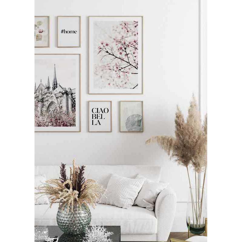 Poster Gallerix Church And Flowers