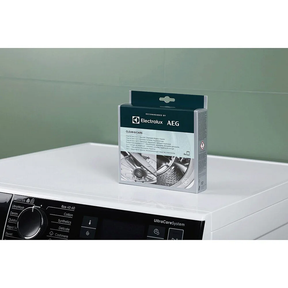 3 i 1 Rengöringsmedel Electrolux M2GCP601 för Tvättmaskin och Diskmaskin