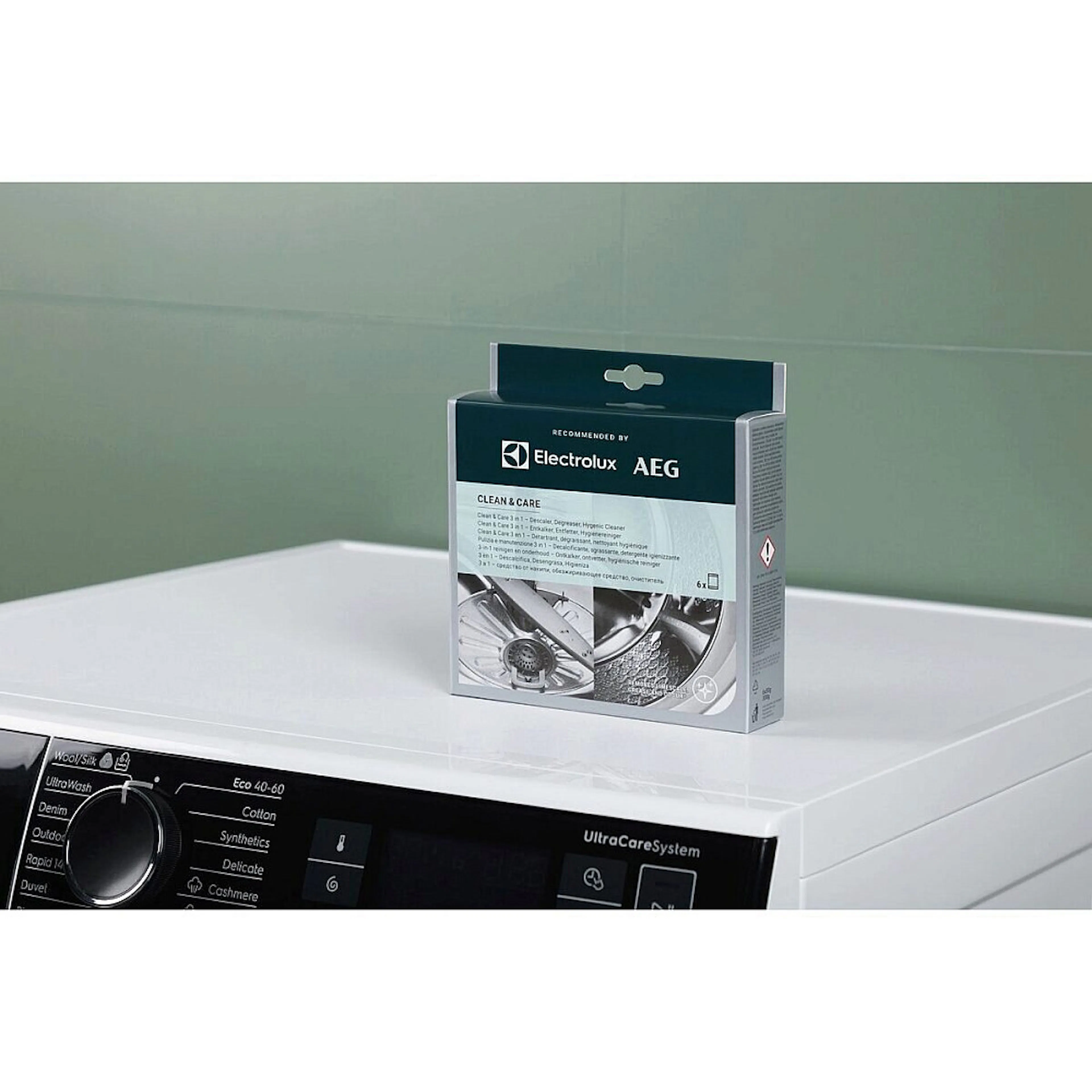 3 i 1 Rengöringsmedel Electrolux M2GCP601 för Tvättmaskin och Diskmaskin