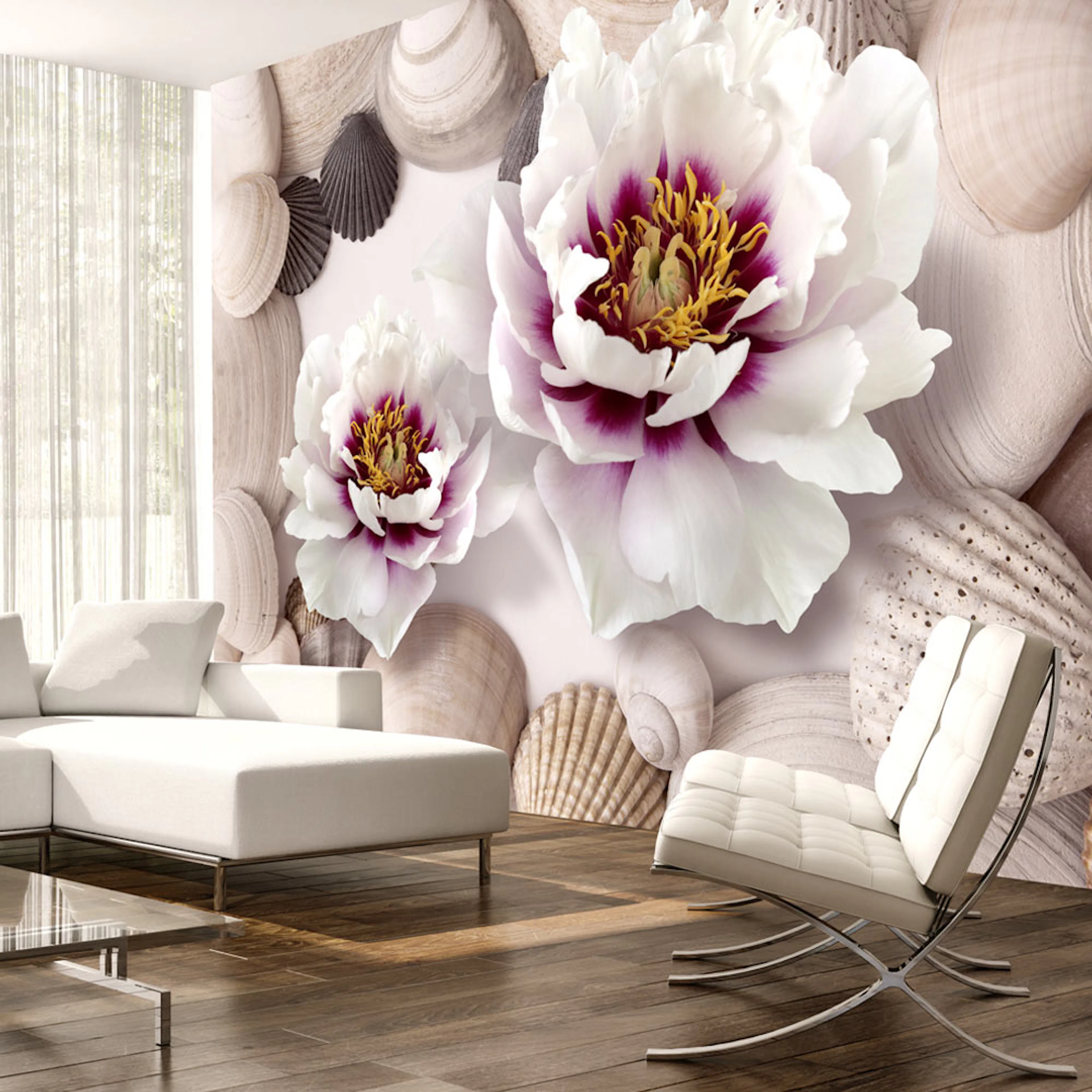 Fototapet Arkiio Flowers And Shells