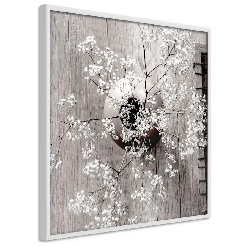 Poster Artgeist Affisch Dried Flowers Fyrkantig