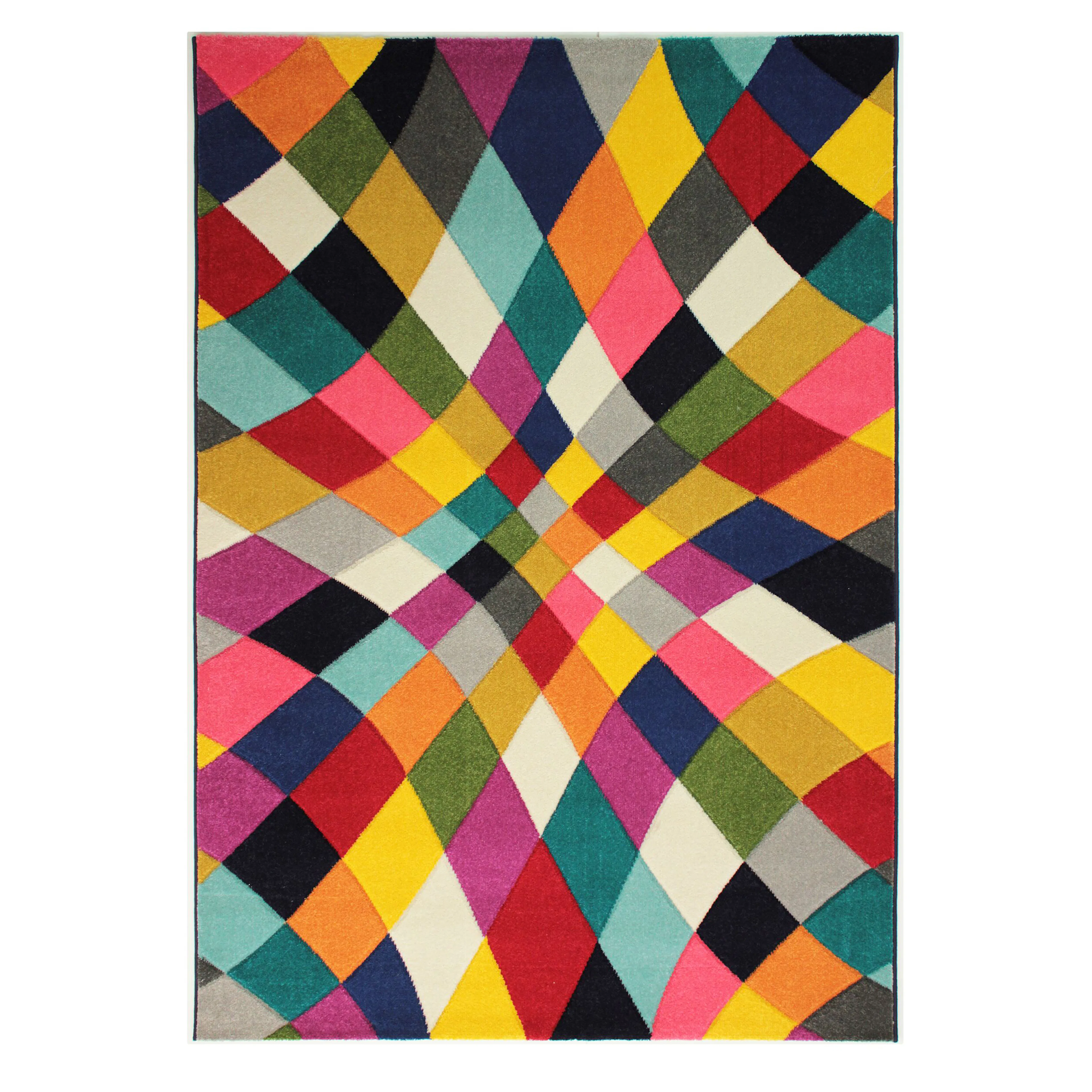 RHUMBA Flerfärgad 120X170 120x170 cm