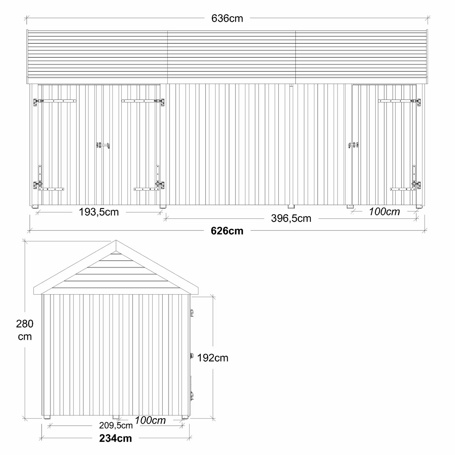 Trädgårdshus PLUS Multi 14,5 m2 169593
