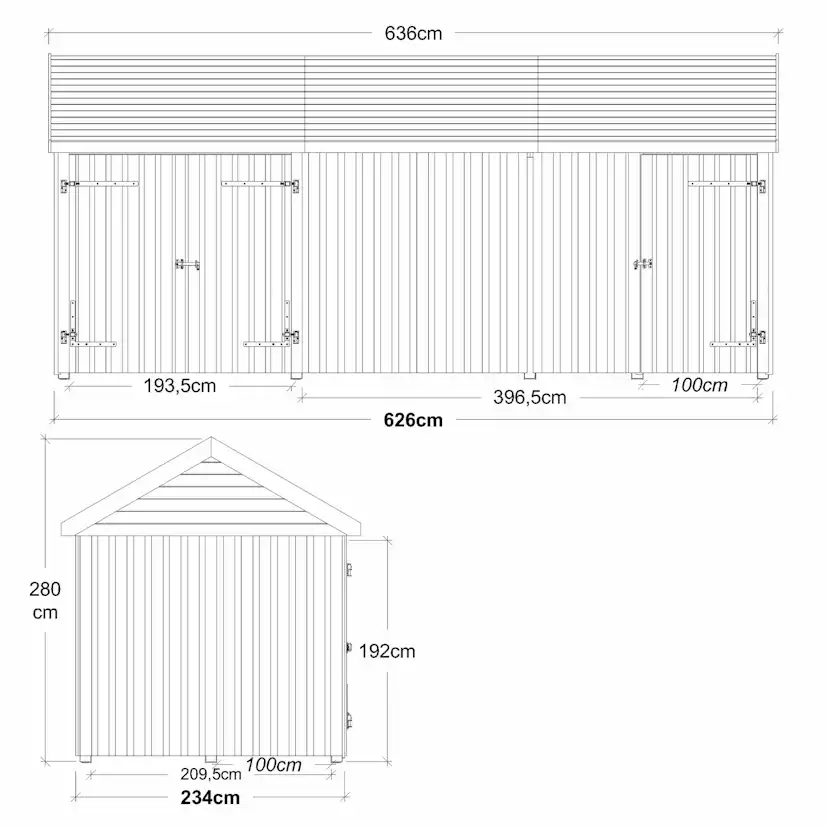 Trädgårdshus PLUS Multi 14,5 m2 169593