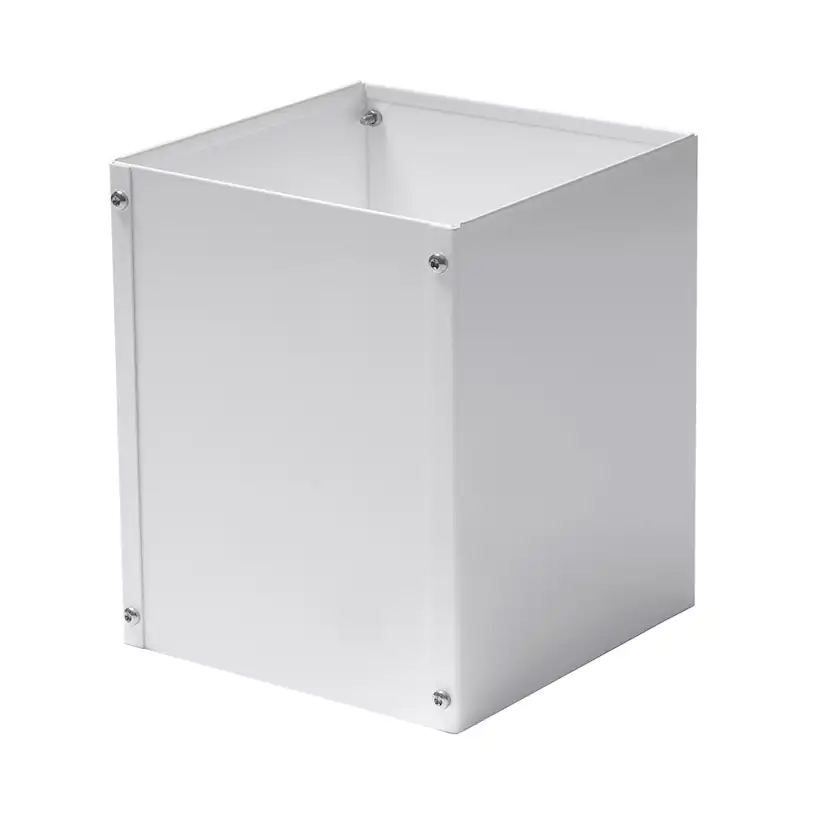 Vit kruka 60x60x55 cm 60x60x55 cm, vit
