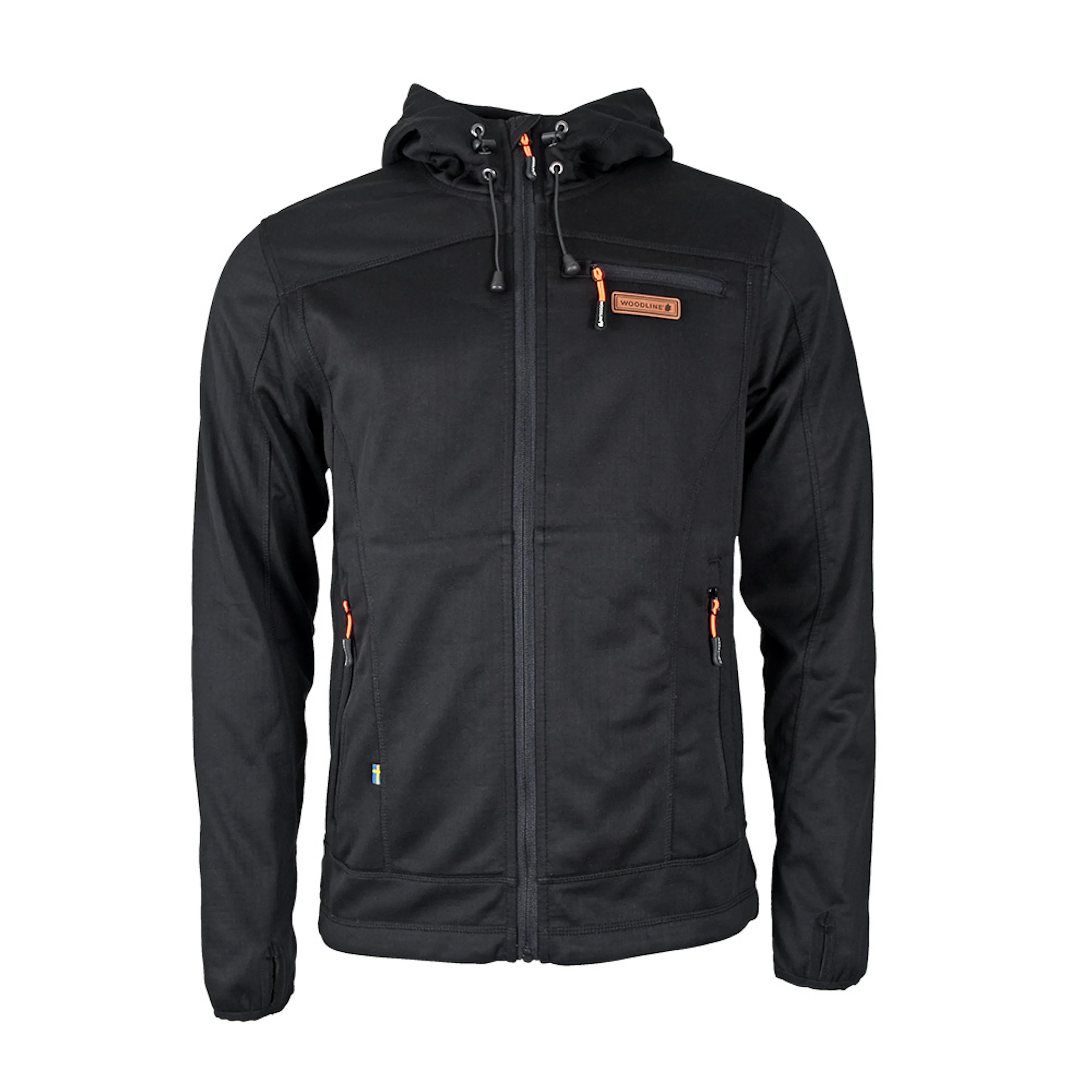 Fleecejacka Woodline Optima Svart