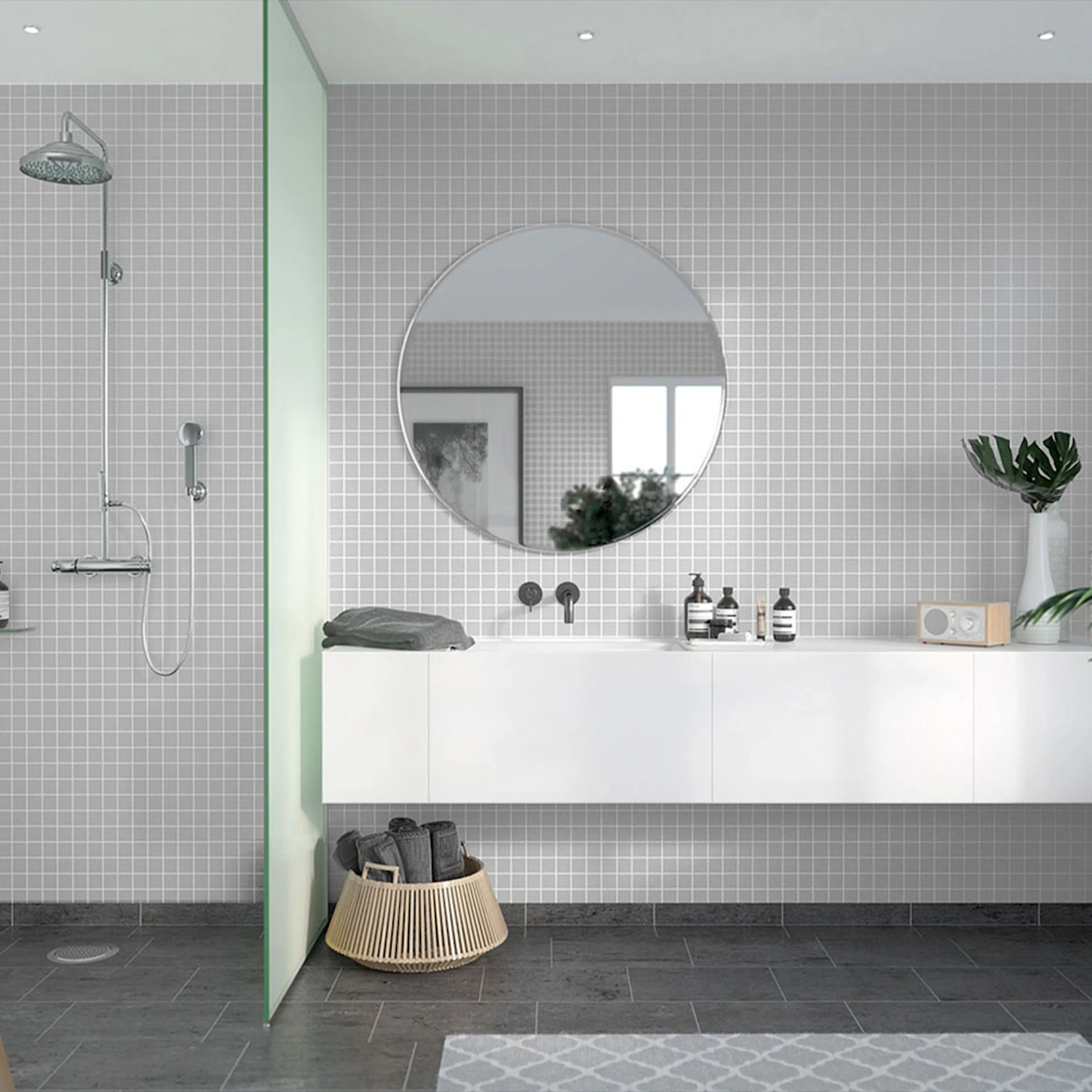 Våtrumsskiva Fibo 11x620x2400 Light Grey 2090-M0303EM