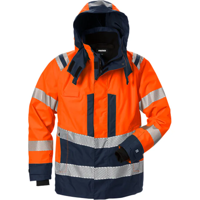 Varselorange/Marinblå