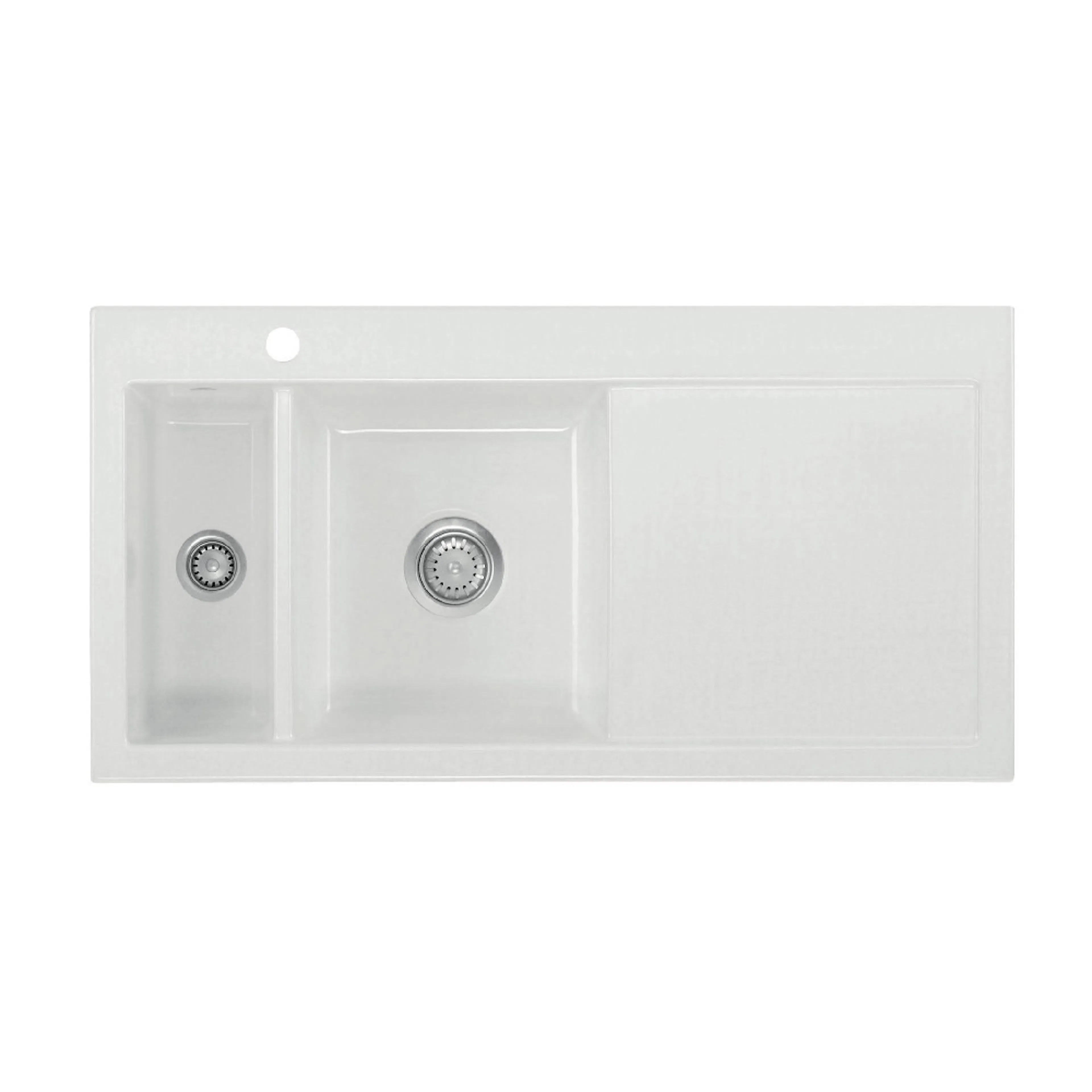 Diskbänk Lavabo Mera 100 1½ Keramik