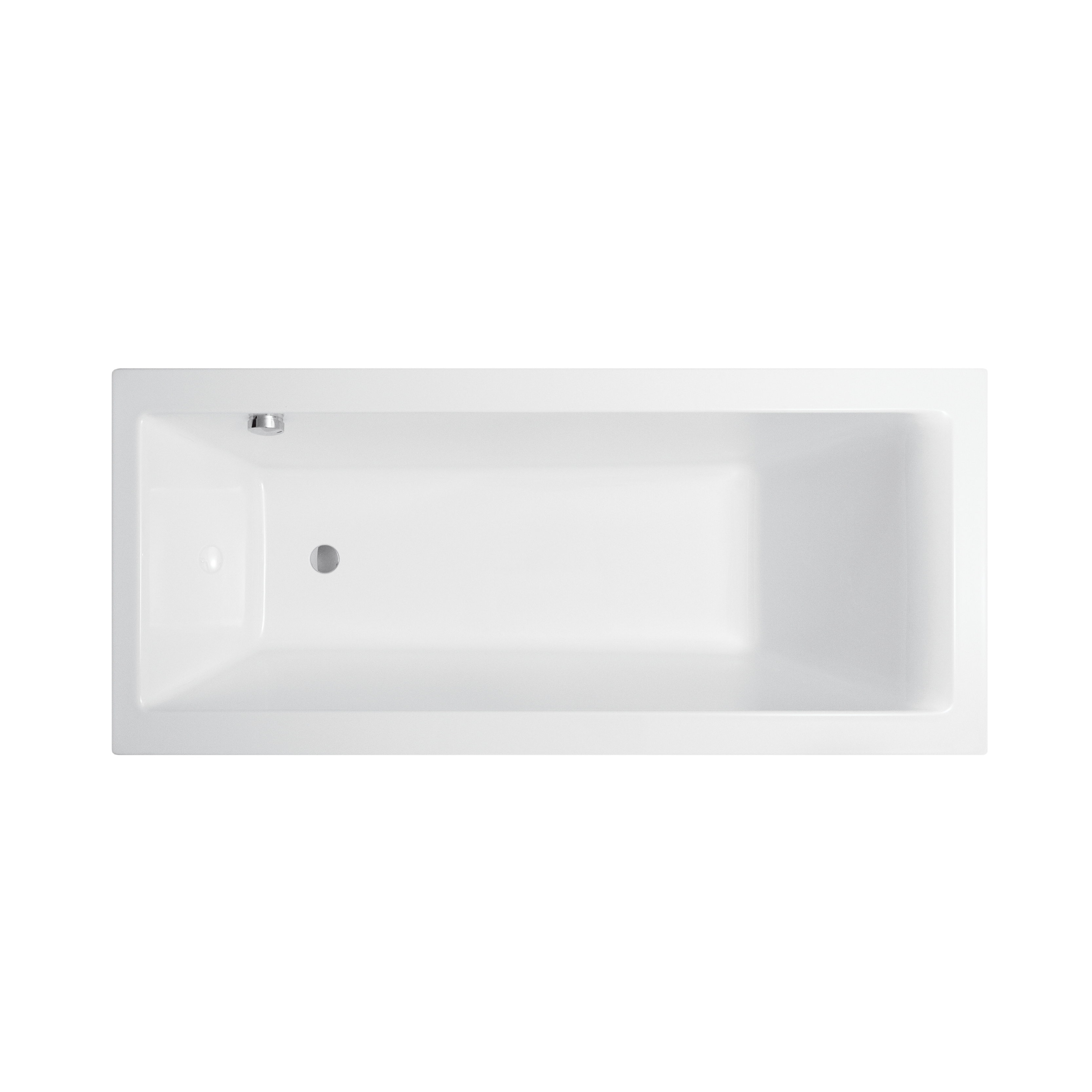 Badkar Borgholm 160 cm Bra U5 160 cm Bra U5: Med Frontpanel, Ingen sidopanel, Sargblandare till höger