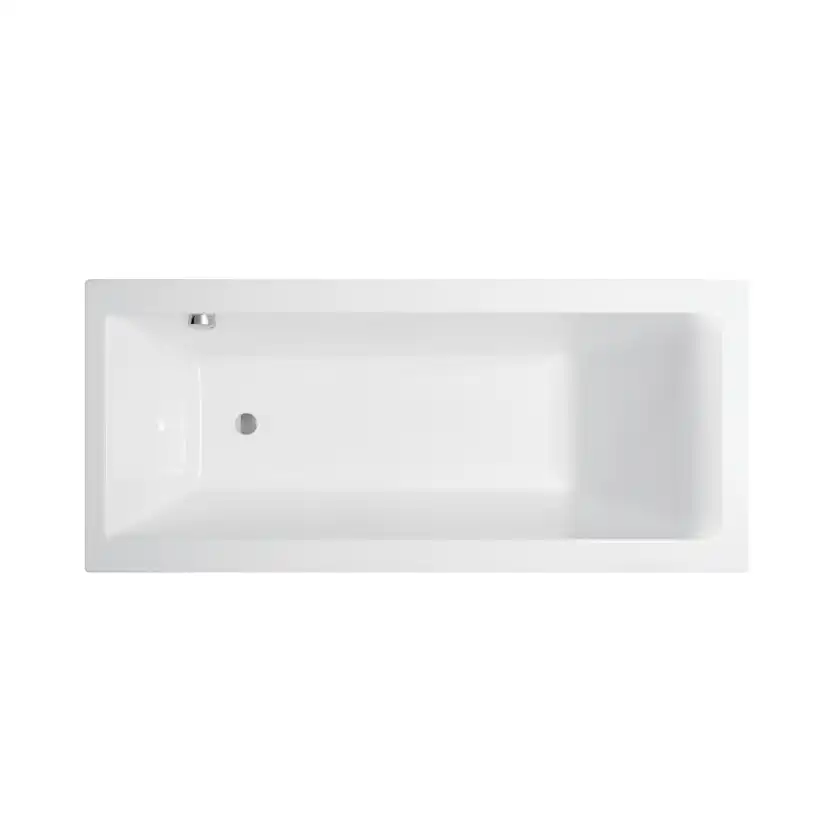 Badkar Borgholm 160 cm Bra U5 160 cm Bra U5: Med Frontpanel, Ingen sidopanel, Sargblandare till höger