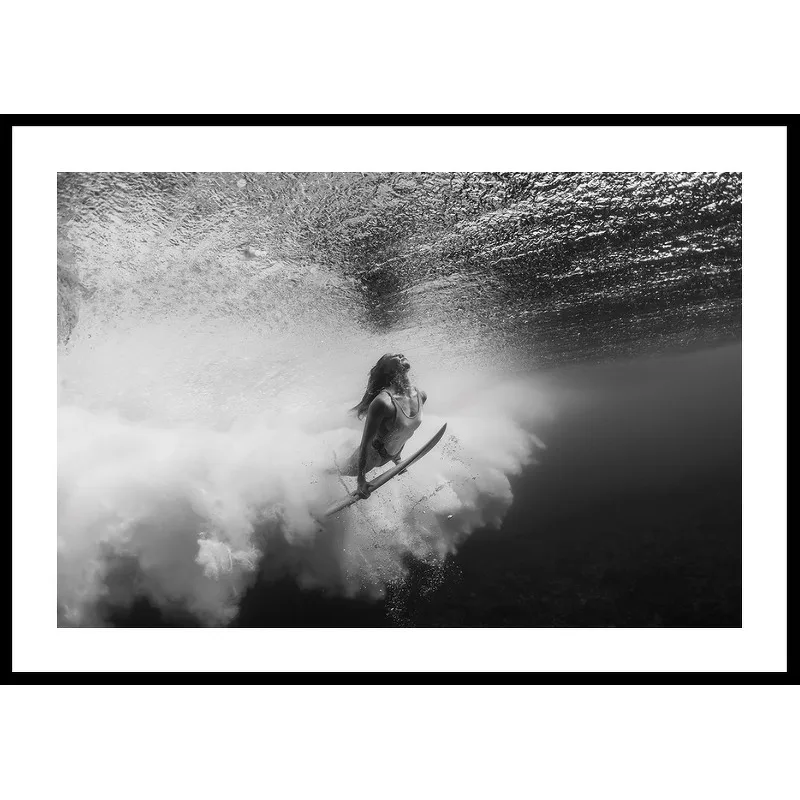 Poster Gallerix Surfer Beneath