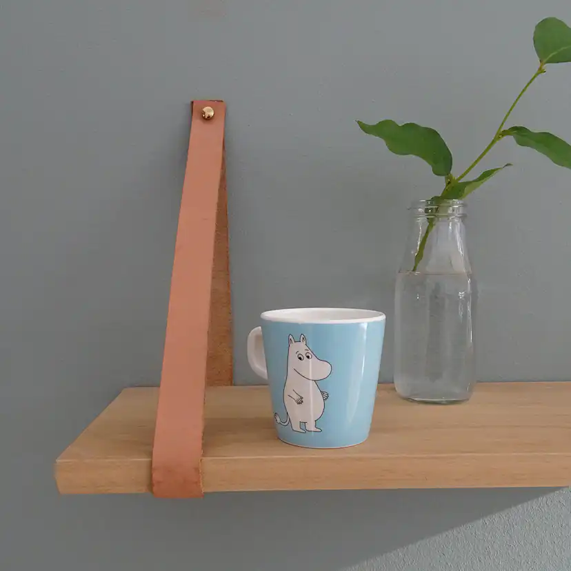 Barnmugg Rätt Start Mumin Med Handtag Vatten & Bad Blå