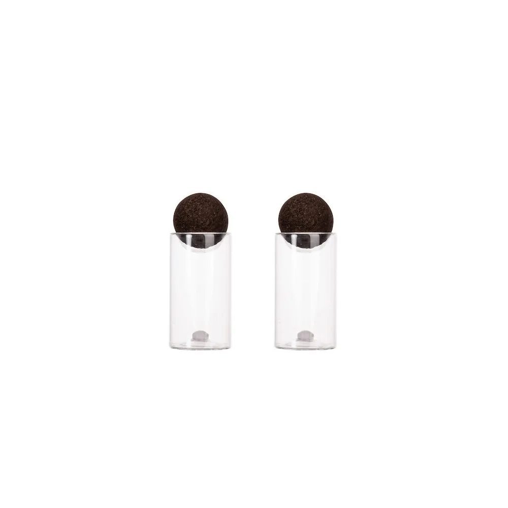 Salt- och Pepparset Sagaform Nature med Korkkula 2-Pack