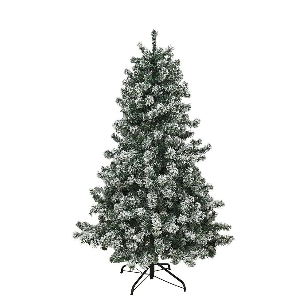 Plastgran Nordic Winter Frost med Snö LED