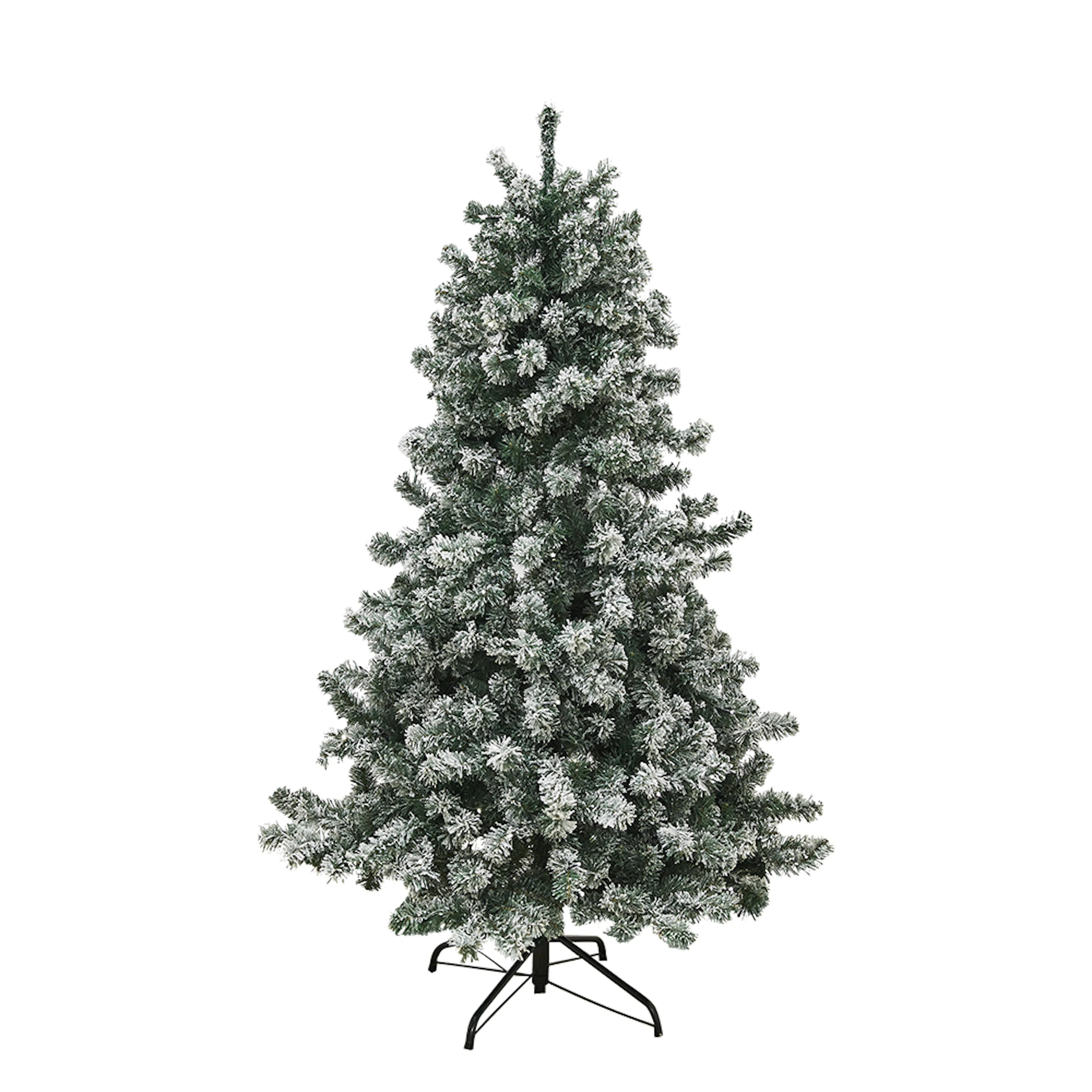 Plastgran Nordic Winter Frost med Snö LED