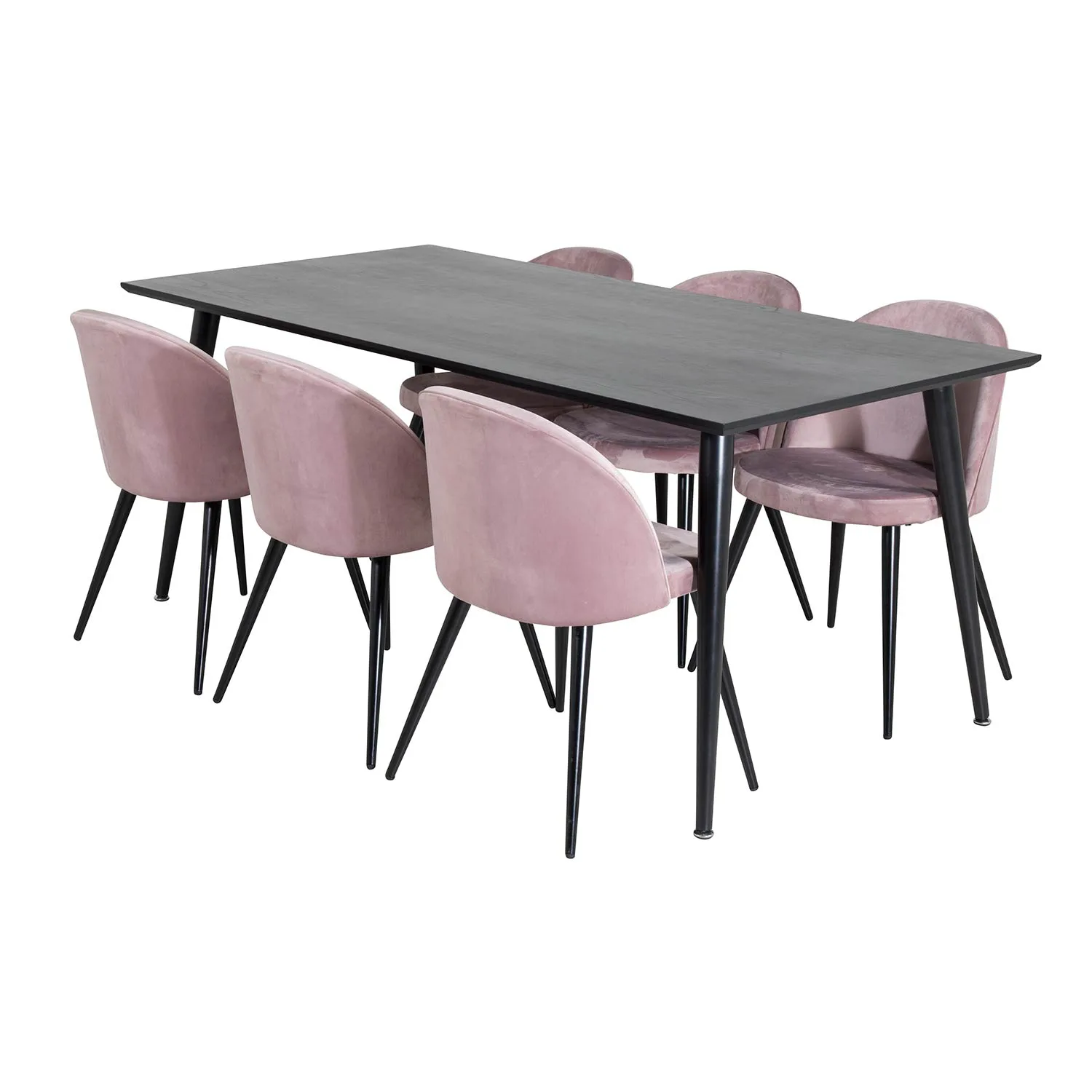 Svart/Rosa