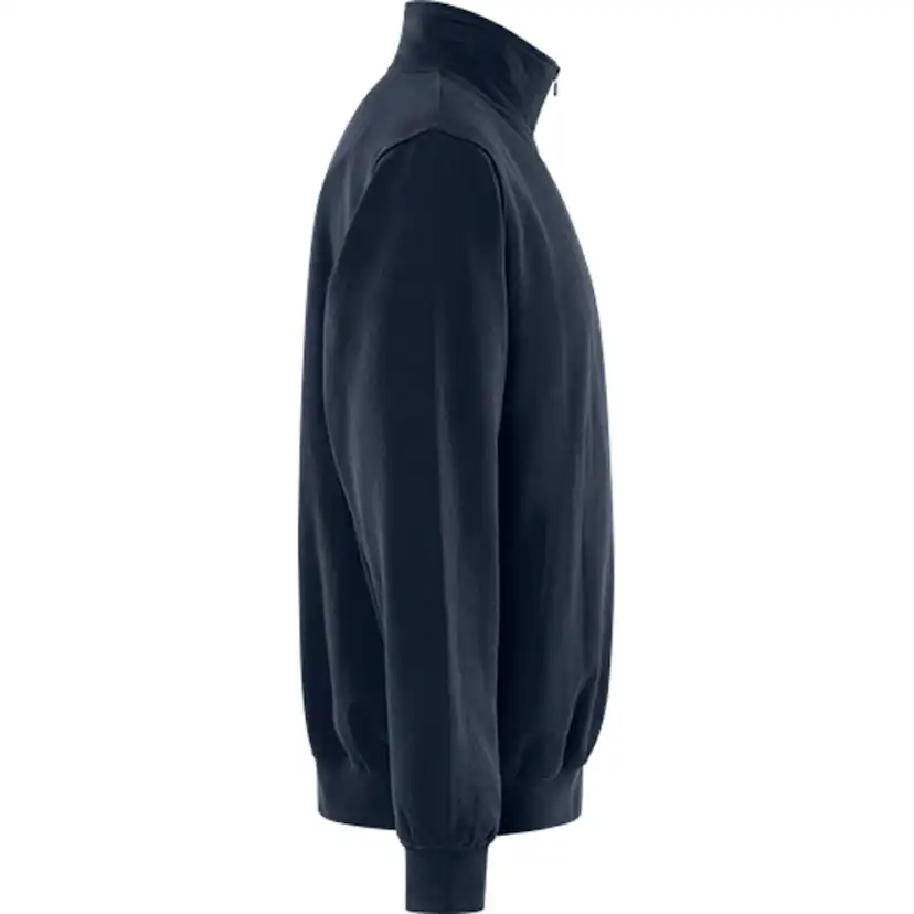 SWEATSHIRT KORT ZIP 1737 SWB Färg: Marin, Storlek: S