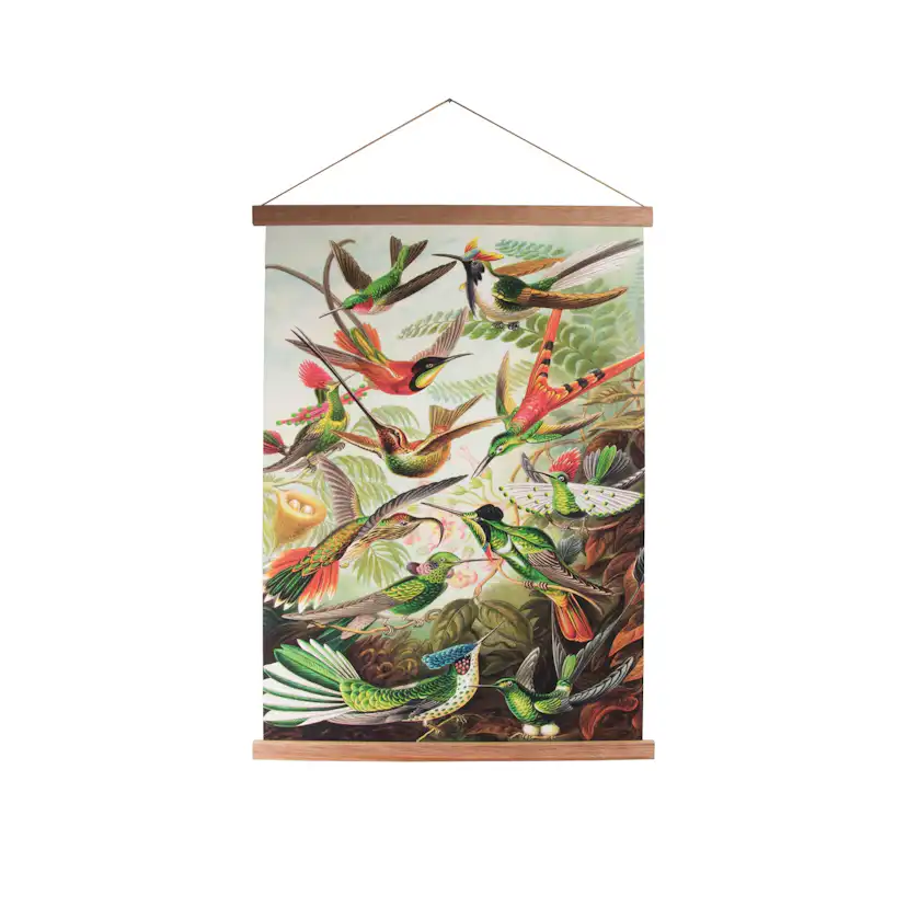 Poster Art for the Home Textil Fåglar