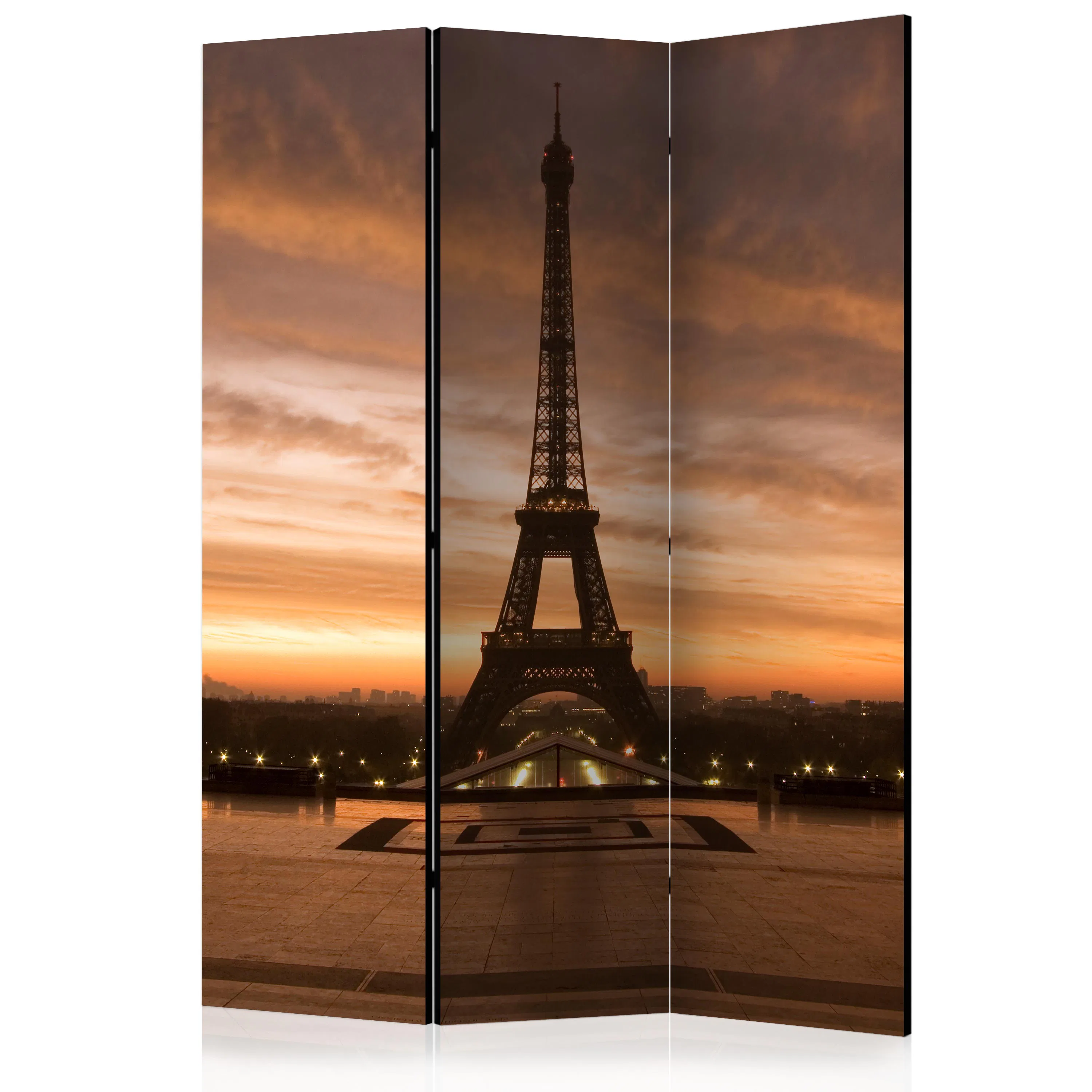 Rumsavdelare Skärmvägg Arkiio Evening Colours Of Paris 135x172 cm